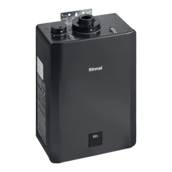 Scratch and Dent Rinnai SENSEI CXP199iN Natural Gas / Liquid Propane Wall-Mounted Indoor / Outdoor Tankless Water Heater - 120V, 199,000 BTU, 11.0 GPM