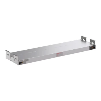 Scratch and Dent ServIt 54" Lighted Double Strip Warmer with Dual Toggle Controls - 120V, 2,160W