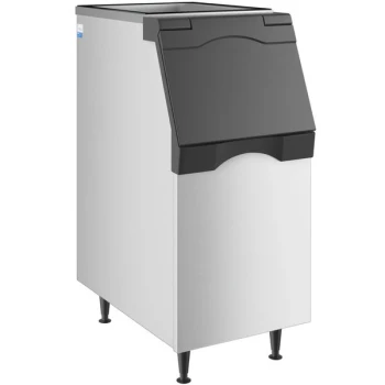 Scratch and Dent Avantco Ice BIN40022 22" Ice Storage Bin with Metallic Alloy Exterior - 383 lb.