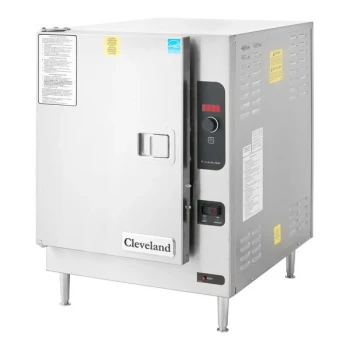 Scratch and Dent Cleveland 22CET6.1 SteamChef 6 Pan Electric Countertop Convection Steamer - 208V, 3 Phase, 12 kW