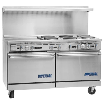 Scratch and Dent Imperial Range Pro Series IR-G60T-E-CC 60" Electric Range with 60" Griddle and 2 Convection Ovens - 240V, 3 Phase