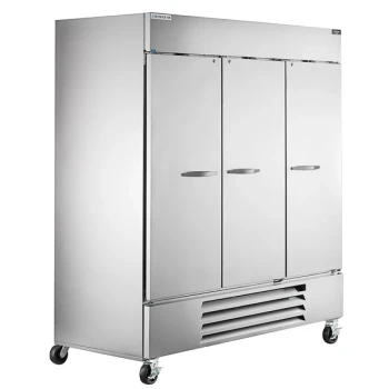 Beverage-Air HBF72HC-5 Horizon Series 75" Solid Door Reach-In Freezer with LED Lighting - 69 cu. ft.