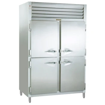 Traulsen RET232NUT-HHS Stainless Steel 46 Cu. Ft. Two Section Half Door Even Thaw Reach In Refrigerator - Specification Line
