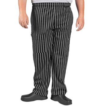Uncommon Chef 4100 Unisex Chalk Stripe Customizable Uncommon Cargo Chef Pants - 2X