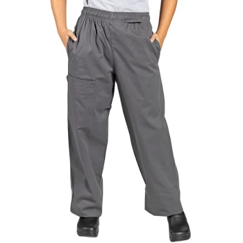 Uncommon Chef 4100 Unisex Slate Gray Customizable Uncommon Cargo Chef Pants - 3X