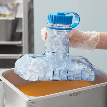 Vigor Polar Paddle 2 Liter; (67 oz.) Blue Cooling Paddle for Hotel Style Pans