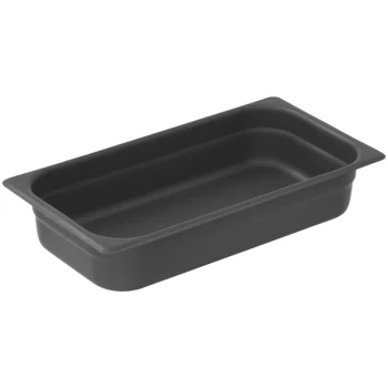 LloydPans 1/3 Size 3/4" Deep Aluminum Steam Table / Hotel Pan with Dura-Kote Finish