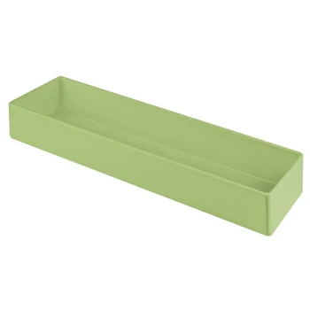 TableCraft CW4018MM Contemporary Collection Modern Mint 3.5 Qt. Cast Aluminum Straight Sided Bowl - 3" Deep
