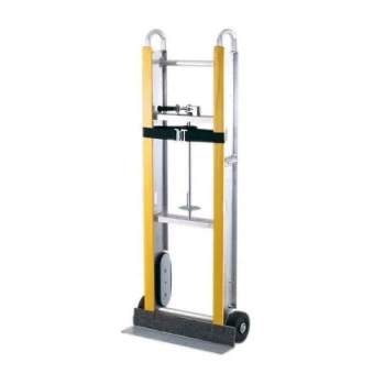 Harper 800 lb. Aluminum 60" Appliance Truck with Ratchet and 6" x 2" Hard Core, Soft Tread Wheels EA6081
