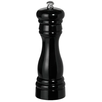 Fletchers' Mill FED06SM21 Federal 6" Black Wooden Salt Mill