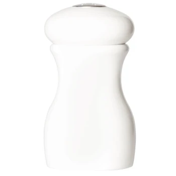 Fletchers' Mill MAR04SS24 Marsala 4" White Salt Shaker