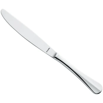 Amefa Baguette 9 7/16" 18/10 Stainless Steel Extra Heavy Weight Table Knife - 12/Case