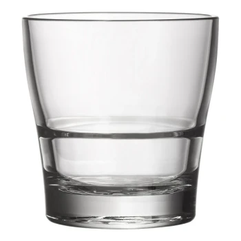 Libbey Dahlia 12 oz. Stackable Rocks / Double Old Fashioned Glass - Sample
