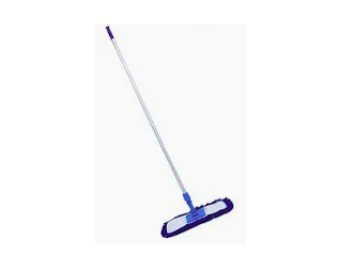 Dust control Floor Mop With Aluminum Stick - Blue - 80 CM