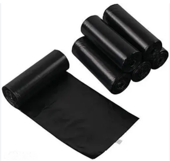 Garbage Bag (50 Pcs Bundle) - 15 Micron - 45 x 65 Cm - Black