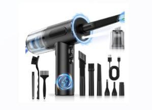 Handheld  Duster & Vacuum/Air Blower& Pump with LED Light-10 Kits Air Blower