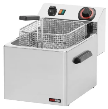 Rm Gastro, Electric Deep Fryer, 8 L, 1 Basket, 6 kW, 400V