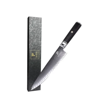 Paul Brown, Chef Knife, VG10 Steel, 20 cm Blade, Octagon Wooden Handle