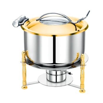 Pradeep, Food Warmer, 4000ml Capacity, Gold Finish