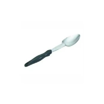 Pujadas, Serving Spoon, Stainless Steel, Black Handle, 35.5 cm Length