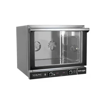 Tecnodom, Convection Oven, 4 Trays, 3.1 kW, Electric, Stainless Steel, Silver