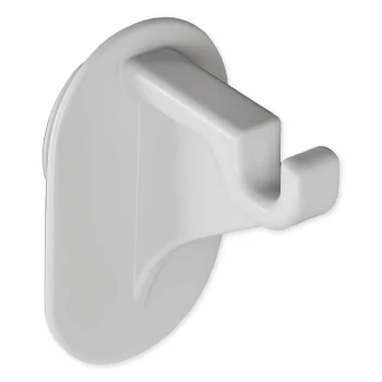 Tecnodom, Grid-Support Hook, Plastic, White
