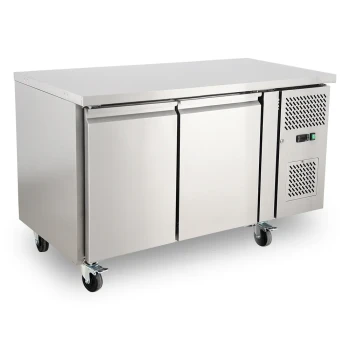 Medal Worktop Freezer SS304 - 314L, 2-Door, -18°C, 5-Yr Warranty