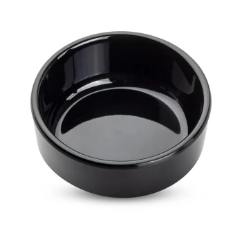 Tablecraft, Mini Bowl, 3 Oz Capacity, Black Melamine, 8 cm Width