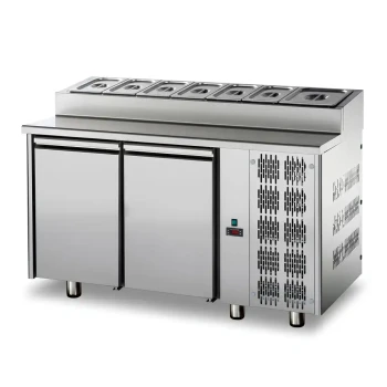Tecnodom, Refrigerated Counter With Snack Top, 310 L, 2 Doors, Electric