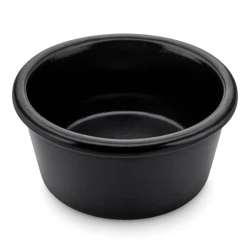 Kulsan Ramekin Plain Black 1oz