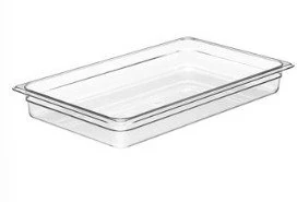 CAMBRO -PC Clear GN Container 1/1 x 6.5 Cm deep -7.4 L