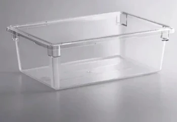 CAMBRO - PC Clear Storage Container - 33.1 Ltr - 18 x 26 x 6 Inch Deep