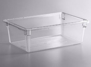 PC Clear Storage Container - 49.2 Ltr - 18 x 26 x 9 Inch Deep