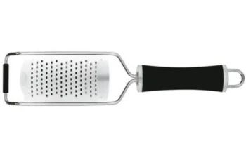 Black Handle Stainless Steel Hand grater-Small Hole - 7 x 15 cm
