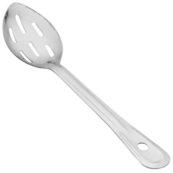 Stainless Steel Perforated Serving Spoon - 15 Inch