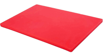 NATIONAL - KOREA - Cutting Board - 60 x 40 x 2 Cm - Red