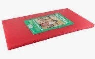 NATIONAL - KOREA - Cutting Board - 53 x 32 x 2 Cm - Red