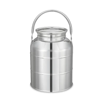 Pradeep, Milk Can, 2 L Capacity, Stainless Steel