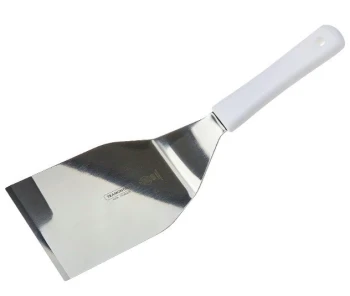 TRAMONTINA - Burger Turner Spatula Angular - 15 x 11 Cm - White Handle