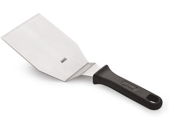 Burger Turner Spatula Angular - 15 X 11.5 Cm - Black Handle
