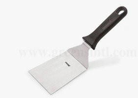 RENA - Burger Turner Spatula Angular - 14 X 6.5 Cm - Black Handle