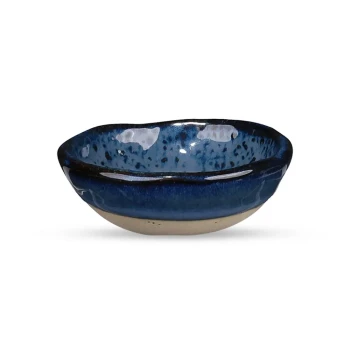 Don Bellini, Sauce Dish, Blue Porcelain, 8 cm Diameter