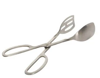 Stainless Steel Scissor Type Salad Tong - 25 Cm