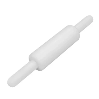 Plastic Rolling pin - 40 x 2.5 cm - White