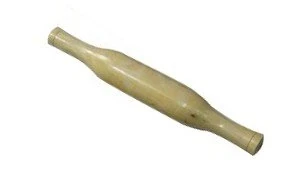 Wooden White Rolling Pin - 37 x 4.8 cm