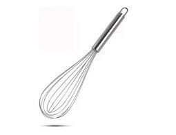 SS Wire Sauce Whisk - Steel Handle - 10 Inch - 25 Cm