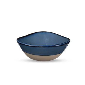 Don Bellini, Porcelain Bowl, 15.5 cm Diameter, Blue