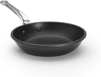 DE Buyer - Non Stick Aluminum Fry Pan With Induction (Steel Handle) - 20 Cm