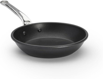 DE Buyer - Non Stick Aluminum Fry Pan With Induction (Steel Handle) - 24 Cm