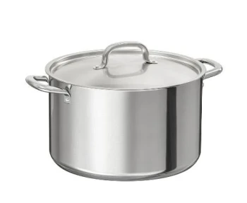 AFCO - SS Casserole (Cooking Pot) With Lid - 4 Ltr - 20 Cm